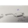 Silenciador Trasero Mercedes 190 Diesel